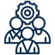 Icon Symbolbild für Entwicklung im Maschinenbauunternehmen